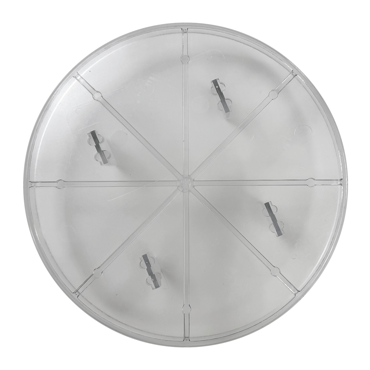 Bladed Blank Meter Socket Cover Clear