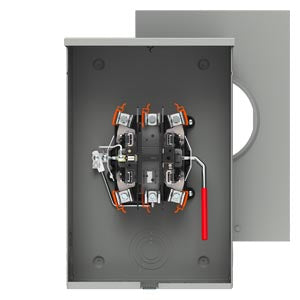 Meter Socket 5J CL 200 Bypass OH/UG Steel