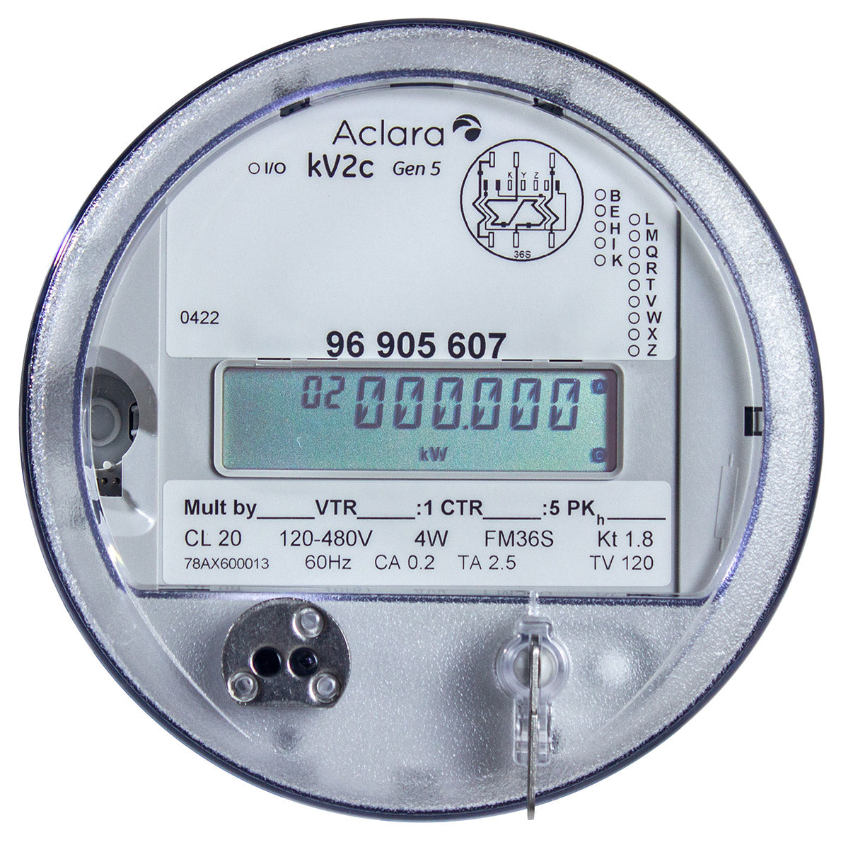 kV2c Gen 5 FM 36S CL 20 120-480V 4W