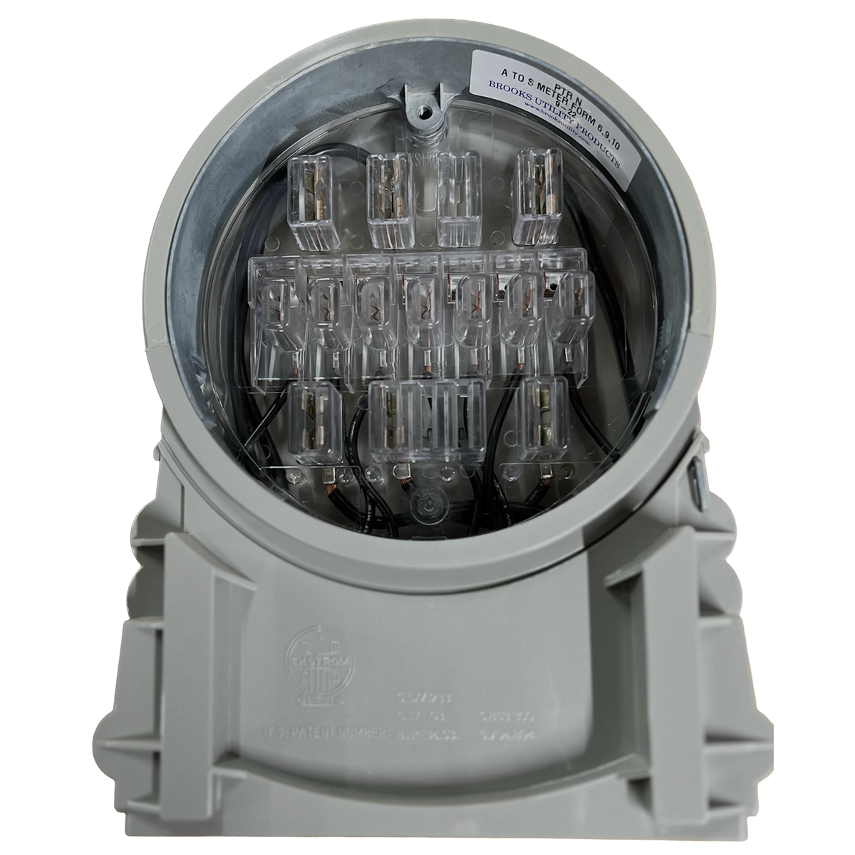 Brooks PTR-N A-Base Adapter for Form 6S, 9S & 10S Meters (0820020)