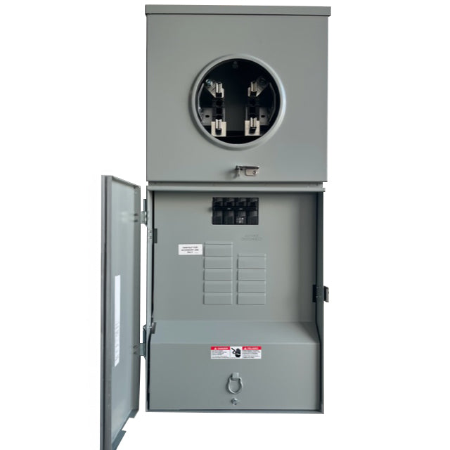 Single Phase 200A Metered Load Center