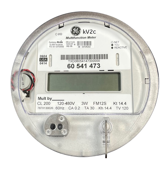 Polyphase GE KV2c FM 12S 200A 120-480V 3PH 3W ERT