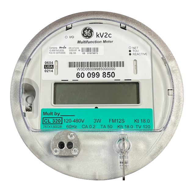 Polyphase GE KV2c FM 12S 320A 120-480V 3PH 3W ERT