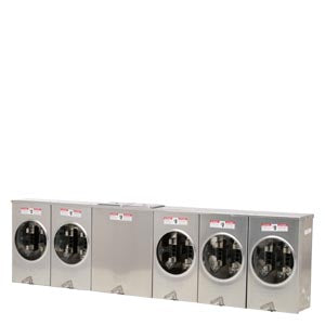 Meter Socket 4T 200A Aluminum 5 Position