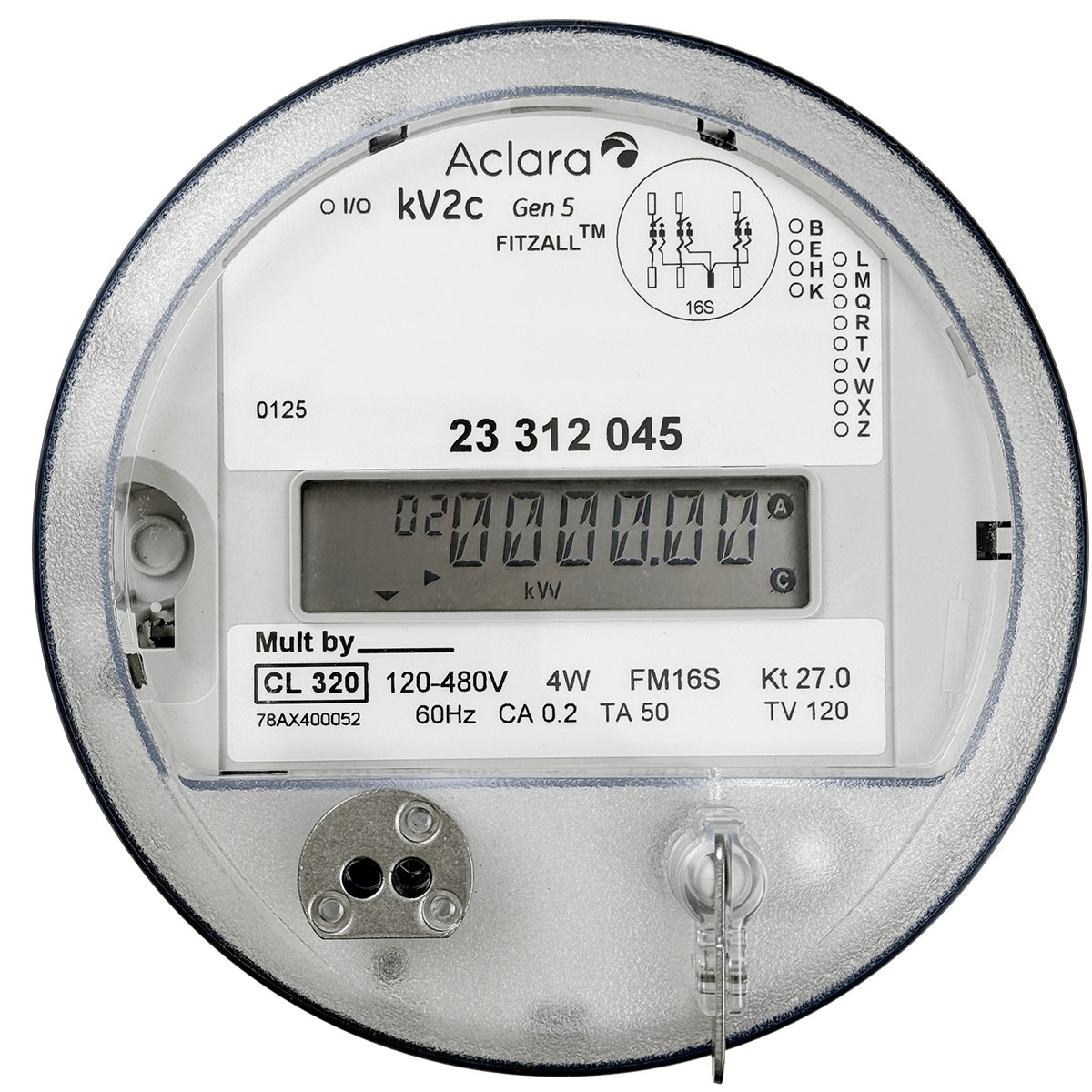 kV2c Gen 5 FM16S 320A 120-480V 3P 4W