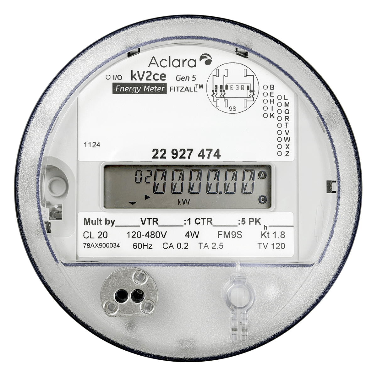 akoページ kV2ce Gen 5 FM 9S 20A 120-480V 3P 4W – HialeahMeter