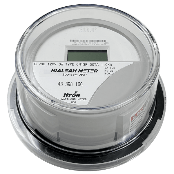 Solid State Meter Single Phase Solid State FM 12S 200A 120V 3W - HialeahMeter