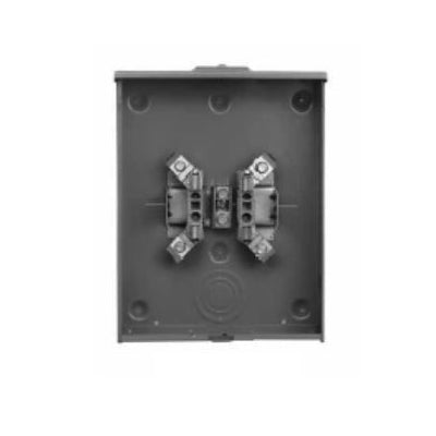 Meter Base, 200A, 4 Jaw, 1PH, 600VAC, 1 Position, Ringless, OH/UG