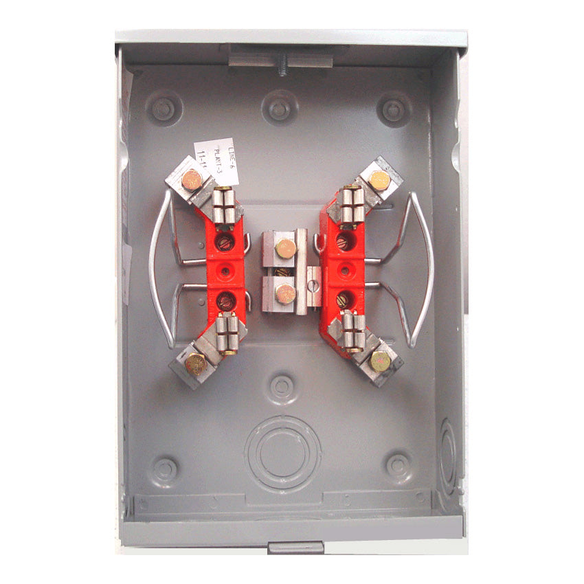 Meter Socket 4/5T 125A Ringless Steel Enclosure