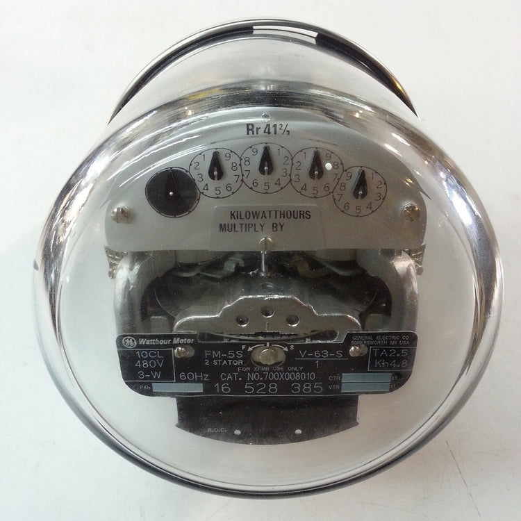 GE Watthour Meter Form 9S CL 20 120V