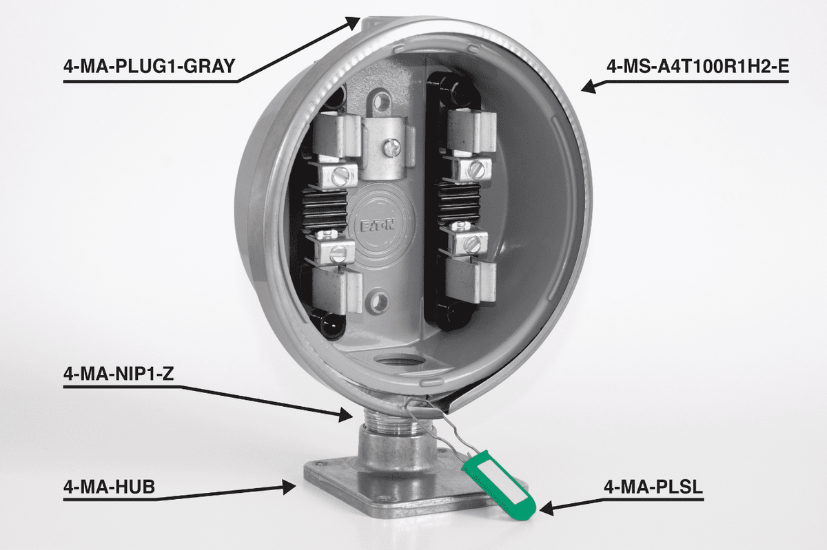 RV Park Installation / Conversion Single 1 1/4" Hub Kit